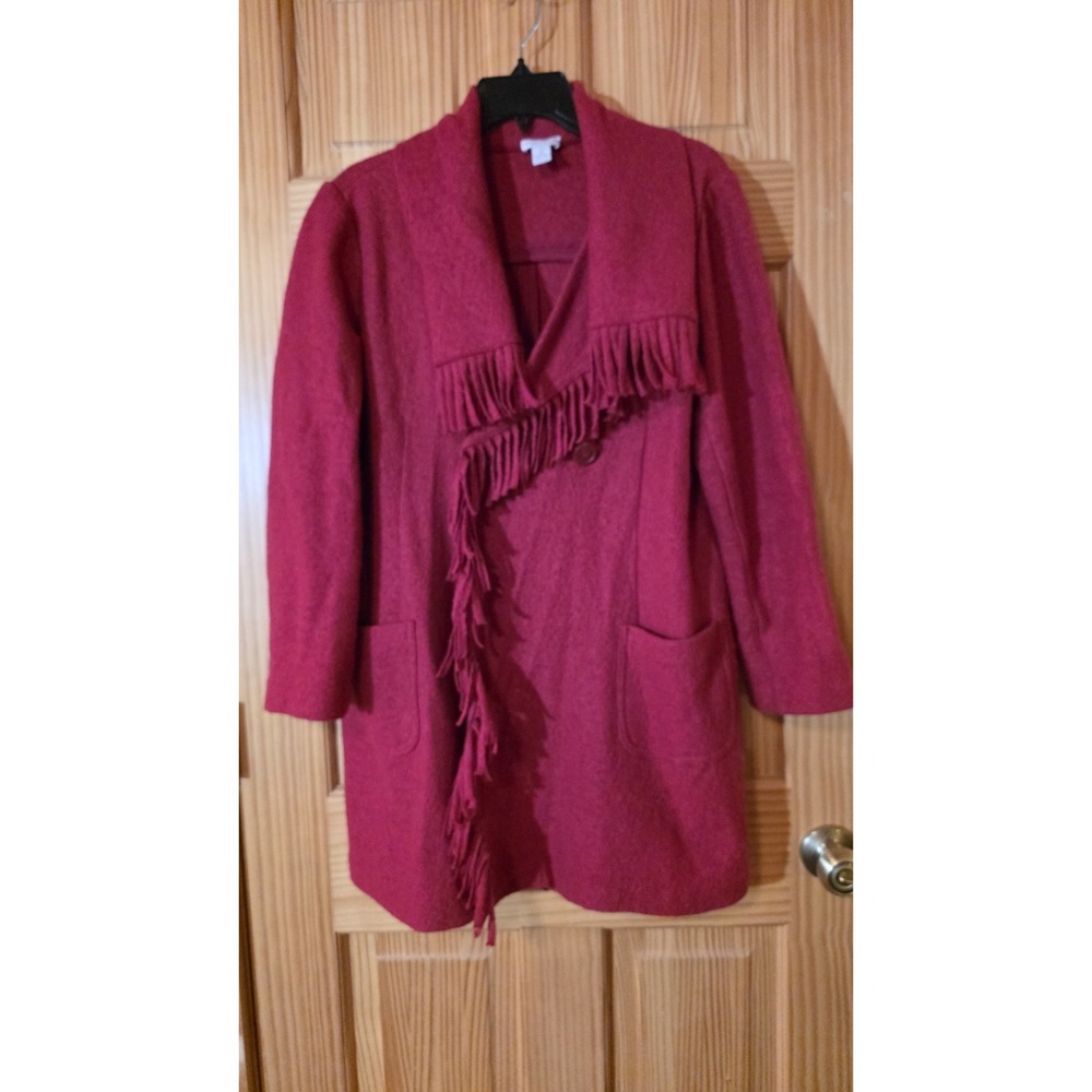 Chico Fringed Coat Size L